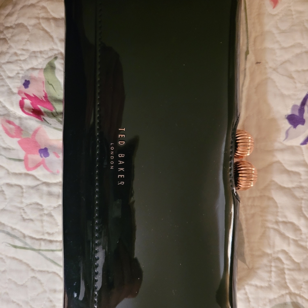 Ted Baker wallet patent leather